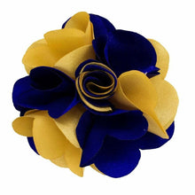 Load image into Gallery viewer, Vittorio Vico Mens Formal Two-Tone Flower Lapel Pin: Flower Pin Suit Accessories Pins for Suit or Tuxedo
