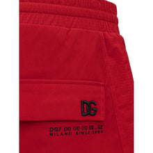 Load image into Gallery viewer, Dolce &amp; Gabbana Red Polyamide Athletic Pants
