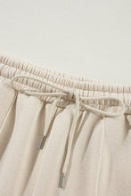 Load image into Gallery viewer, Solid Zip-Up Jacket and Drawstring Pants Set
