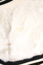 Load image into Gallery viewer, Dolce &amp; Gabbana White Faux Fur High Waisted Hot Pants Short
