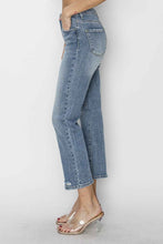 Load image into Gallery viewer, RISEN High Waist Distressed Cropped Jeans  Women's Jeans - Full Size
