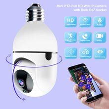 Load image into Gallery viewer, Bulb Shaking Head Machine Yilot APP Wireless WIFI Camera Home Security Monitoring
