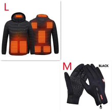Load image into Gallery viewer, New Heated Jacket Coat USB Electric Jacket Cotton Coat Heater Thermal Clothing Heating Vest Men's Clothes Winter
