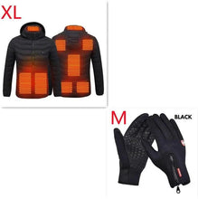 Load image into Gallery viewer, New Heated Jacket Coat USB Electric Jacket Cotton Coat Heater Thermal Clothing Heating Vest Men's Clothes Winter

