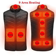 Load image into Gallery viewer, Heated Vest Washable Usb Charging Electric Winter Clothes
