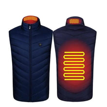 Load image into Gallery viewer, Heated Vest Washable Usb Charging Electric Winter Clothes
