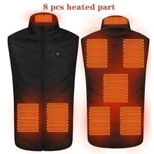 Load image into Gallery viewer, Heated Vest Washable Usb Charging Electric Winter Clothes
