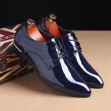 Load image into Gallery viewer, Men's Business Casual Leather Dress Shoes

