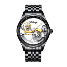 Load image into Gallery viewer, Automatic Mechanical Watch Creative Hollow Male Watch Generation Silicone Band Watch
