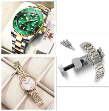 Load image into Gallery viewer, Women Watches Luxury Brand Fashion Casual Ladies Watch Women Quartz Diamond Geneva Lady Bracelet Wrist Watches For Women

