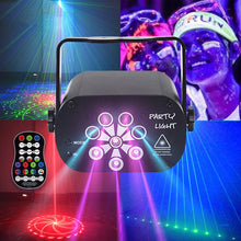 Load image into Gallery viewer, LED Stage Light Laser Projector with Voice Control - Party Lighting
