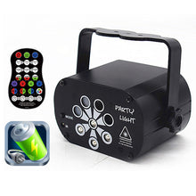 Load image into Gallery viewer, LED Stage Light Laser Projector with Voice Control - Party Lighting
