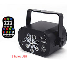 Load image into Gallery viewer, LED Stage Light Laser Projector with Voice Control - Party Lighting

