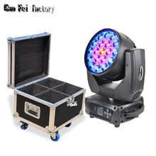 Load image into Gallery viewer, 4-In-1 RGBW DJ Moving Head Lights with Flight Case
