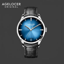 Load image into Gallery viewer, Men's Automatic Watch with 80-Hour Power Reserve - Blue Dial
