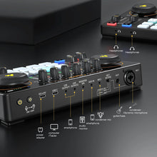 Load image into Gallery viewer, All-in-One Audio Interface and Podcast Studio - Portable Recording System
