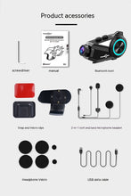 Load image into Gallery viewer, R3 Bluetooth Motorcycle Helmet Intercom &amp; Recorder
