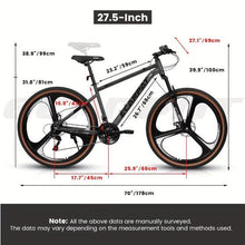 Load image into Gallery viewer, High-carbon Steel Frame Fork Bike
