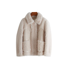 Load image into Gallery viewer, Luxurious Women's Sheep Shearling Coat
