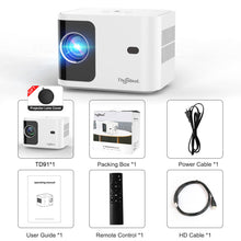 Load image into Gallery viewer, Smart HD 720p Wireless Projector - Ultimate Cinema Experience
