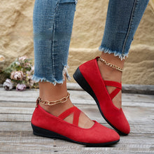 Load image into Gallery viewer, Elastic Band Platform Wedge Pumps – 6 Colors EU 35–43
