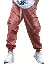 Load image into Gallery viewer, Multi-pocket Cargo Pants Men&#39;s Casual Hip-Hop Drawstring Trousers Outdoor Streetwear Sports Pant
