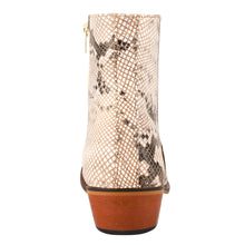 Load image into Gallery viewer, Jazzy Jackman Leather Print Ankle Length Boots

