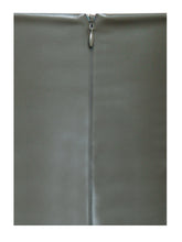 Load image into Gallery viewer, Eliana Olive Vegan Leather Dress
