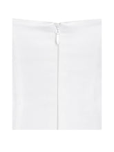 Load image into Gallery viewer, Umay White Drop Waist Satin Corset Bridal Gown
