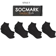 Load image into Gallery viewer, 12 Pairs Ankle Socks 9-11 , 10-13 (8 styles) Active , Unisex
