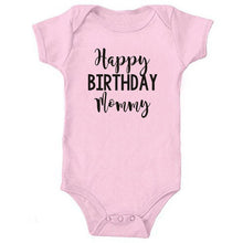 Load image into Gallery viewer, Happy Birthday Daddy Newborn Kids Baby Boys Girls Infant Long Sleeve Jumpsuit ROmper In Modern Designs With Party  Print
