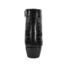 Load image into Gallery viewer, Jazzy Jackman Leather Print Ankle Length Boots
