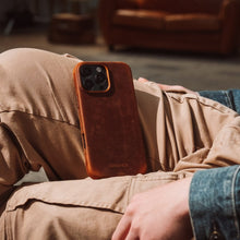 Load image into Gallery viewer, Leather iPhone Case
