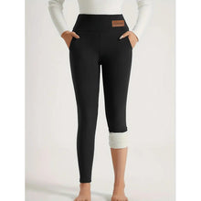 Load image into Gallery viewer, Women’s High-Waist Fleece-Lined Warm Leggings
