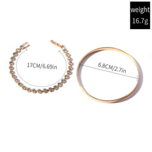 Load image into Gallery viewer, Vintage Jewelry Gold Diamond Bracelet
