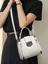 Load image into Gallery viewer, Leather Bucket Crossbody Bag
