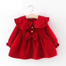 Load image into Gallery viewer, Newborn Baby Girl Cartoon Dress With Bag Infant Clothing Toddler Dress In elegant Design Made for Kids
