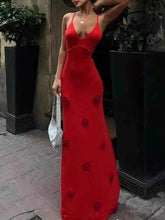 Load image into Gallery viewer, White Flower Maxi : Cami Dress
