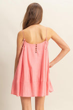 Load image into Gallery viewer, A-Line Flowy Mini Cami Dress with Pockets –Casual &amp; Chic Spaghetti Strap Dress with Functional Pockets for a Relaxed Summer Look
