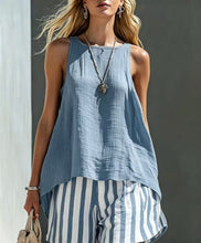 Load image into Gallery viewer, Women's V-Neck Long-Sleeve Loose-Fit Button-Up Shirt
