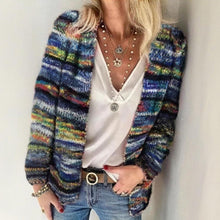 Load image into Gallery viewer, Women's Colorful Long Sleeve Cardigan
