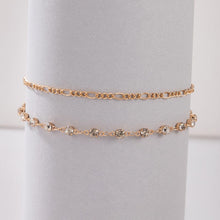Load image into Gallery viewer, Light Luxury Jewelry Diamond Double Anklet Simple
