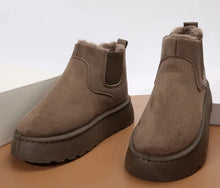 Load image into Gallery viewer, Women's Plush Boots Winter Warm Fleece Thick Flats Snow Boots Fashion Shoes - # GIAA73410005
