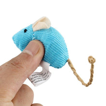 Load image into Gallery viewer, 6pcs/lot Mix Pet Toy Catnip Mice Cats Toys Fun Plush Mouse Cat Toy For Kitten Skitter Critters Cat Toy Value Pack
