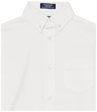 Load image into Gallery viewer, IZOD Boys' Long Sleeve Solid Button-Down Collared Oxford Shirt with Chest Pocket 2T White - # BOAA11510006
