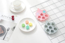 Load image into Gallery viewer, 7 Cells Cute Unicorn Silicone Cake Molds No Smell Food Grade Material For Candle, Fondant, Biscuit, Dessert, Chocolate Molds Mini Unicorn Head Ice Cube Tray, Unicorn Silicone Molds Set For Chocolate Candy Cake Cupcake Soap Baking
