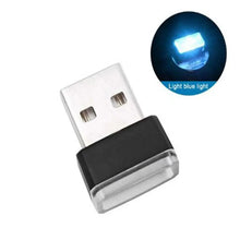 Load image into Gallery viewer, 7 Color Lights LED Mini USB Ambient Neon Interior Light Car Accessories Cars Gadgets Bright Colors
