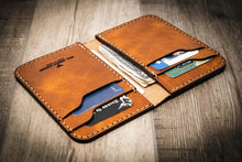 Load image into Gallery viewer, Western Vertical Wallet - Chestnut Brown
