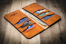 Load image into Gallery viewer, Western Long Wallet - Chestnut Brown
