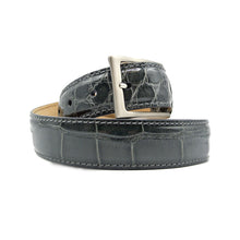 Load image into Gallery viewer, 70-100-GRY ALLIGATOR Belt, Grey

